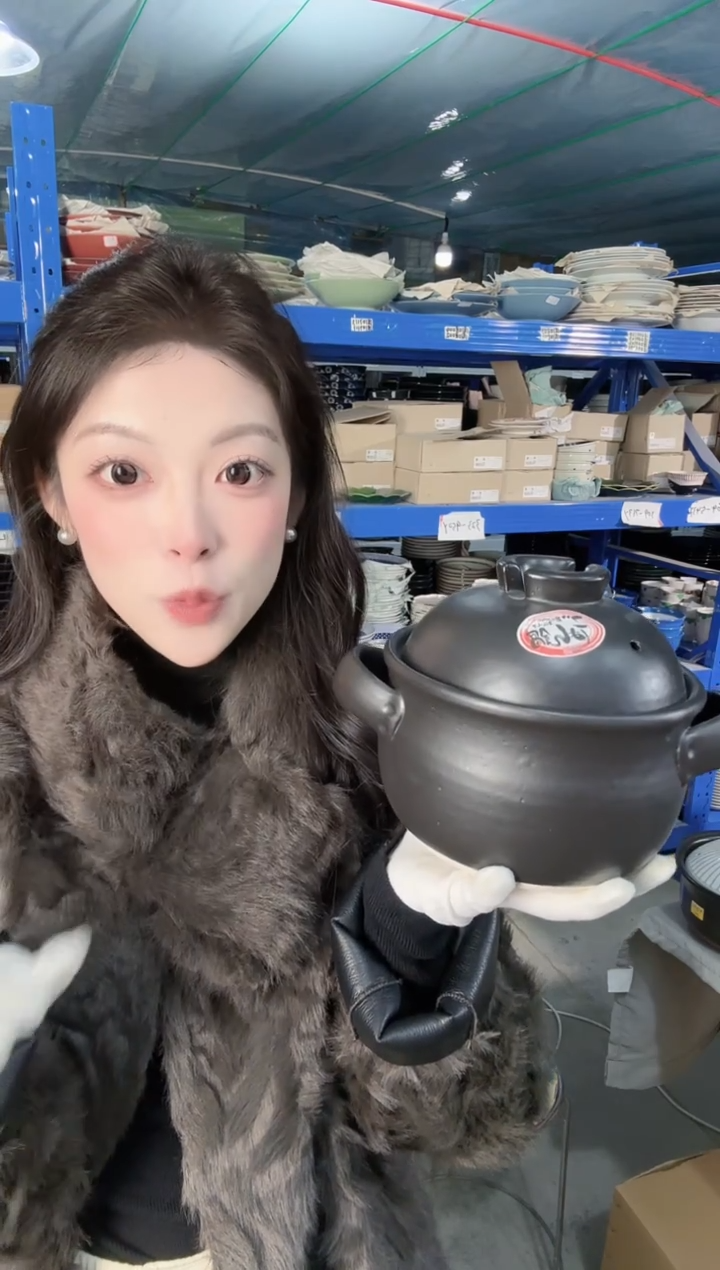 陶瓷达摩饭釜2合1.1L