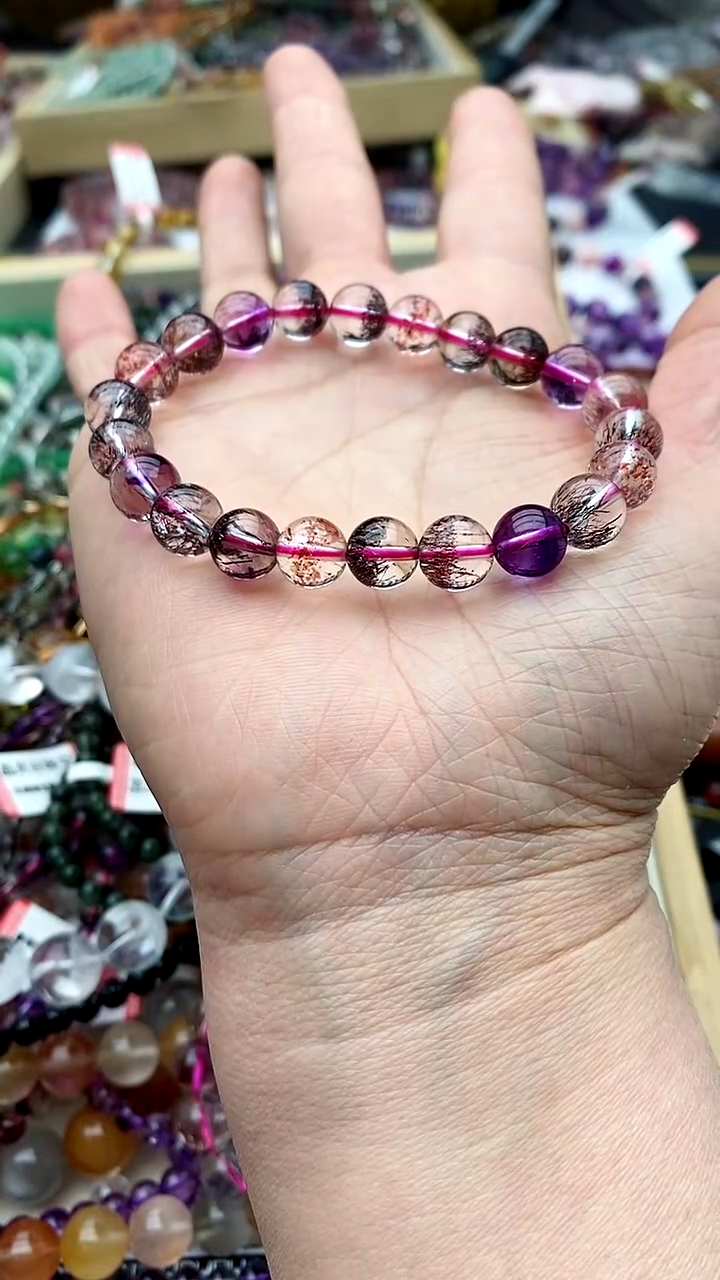 【闪购商品】水晶手链未镶嵌超七