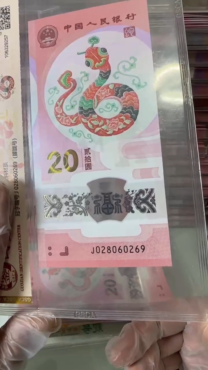 【闪购商品】塑料蛇钞单张！-028060269