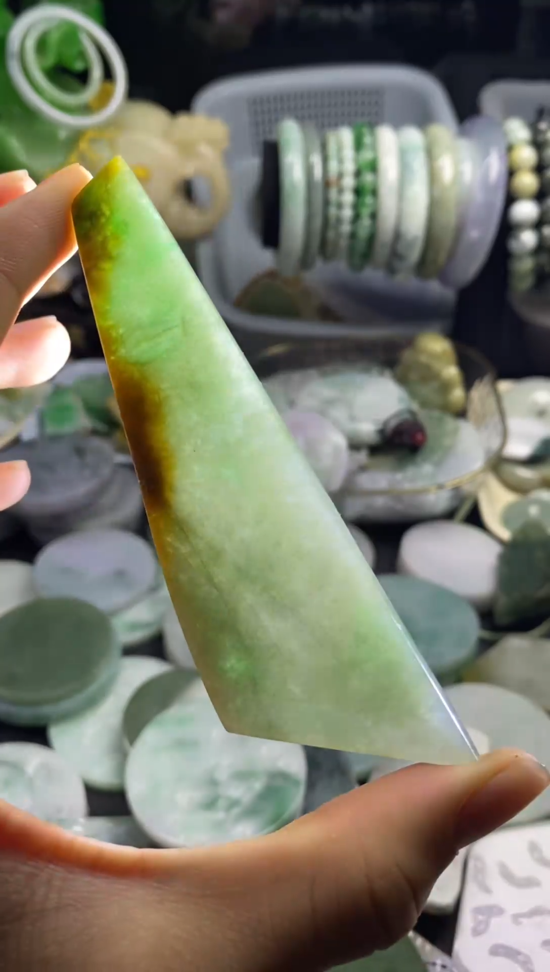 散珠翡翠A货翡翠28