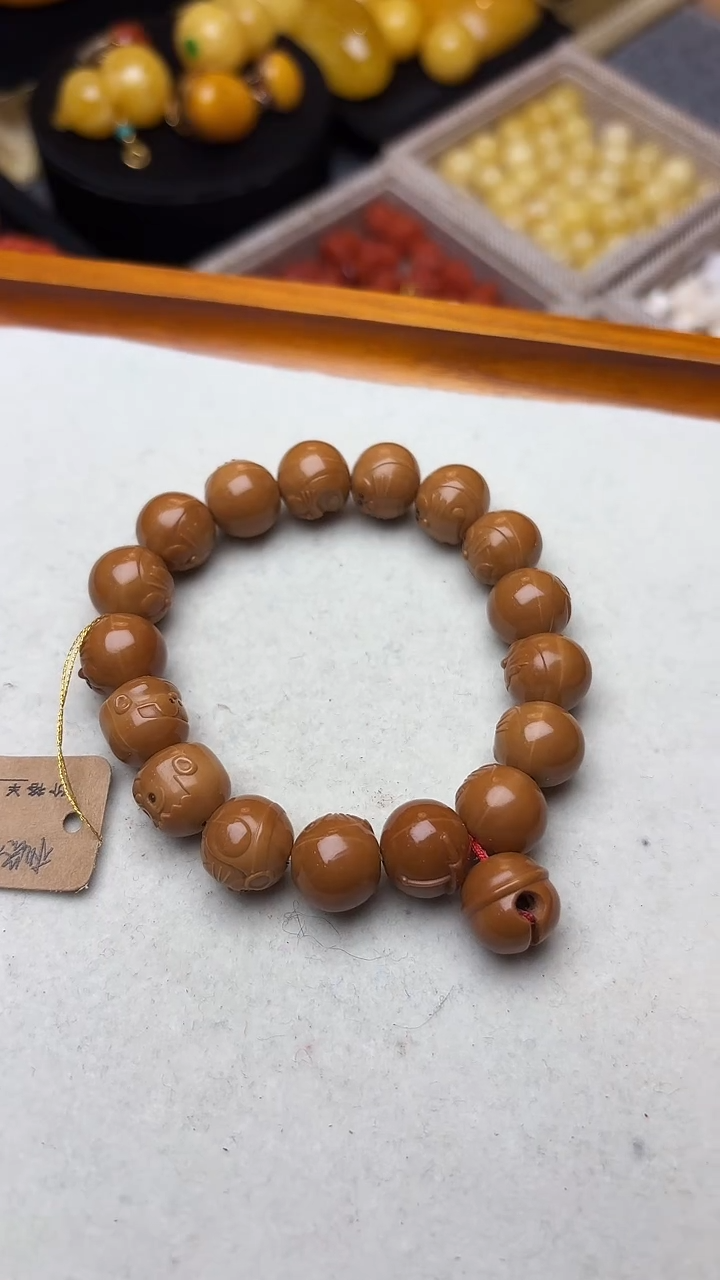 手串橄榄核兰*儿处理手串