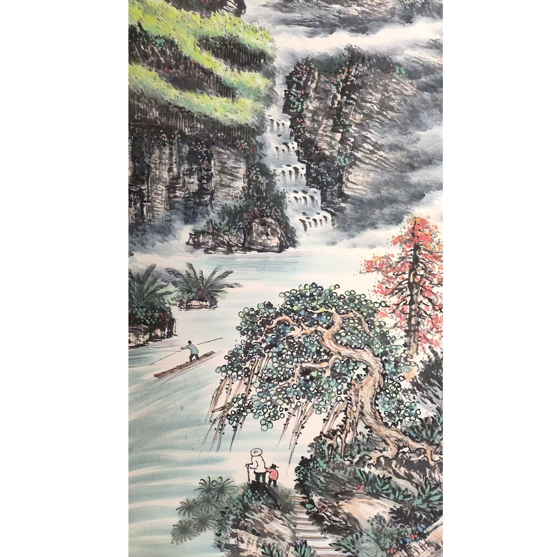 关      山水立轴138/67