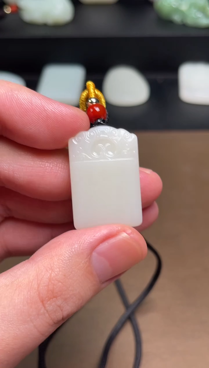 颈饰未镶嵌和田玉6