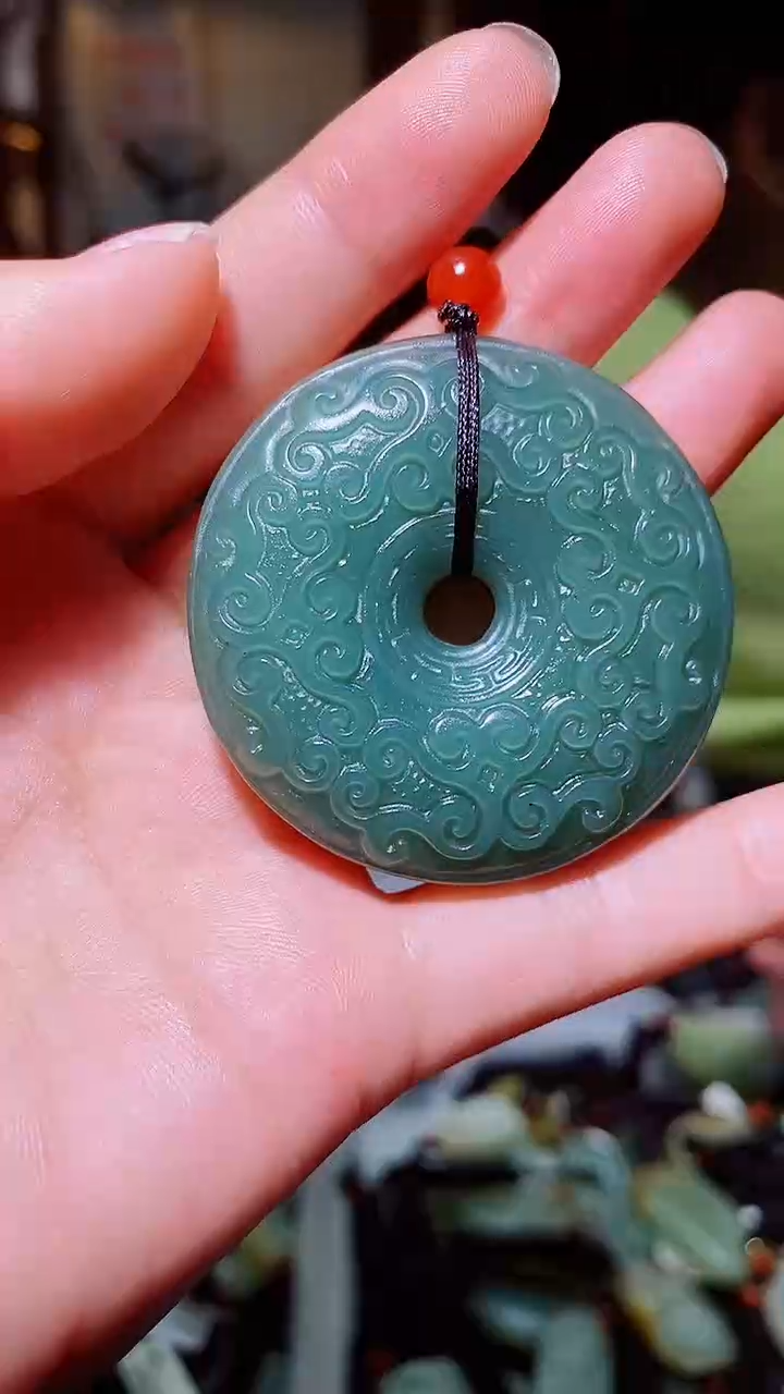 和田玉未镶嵌挂件1