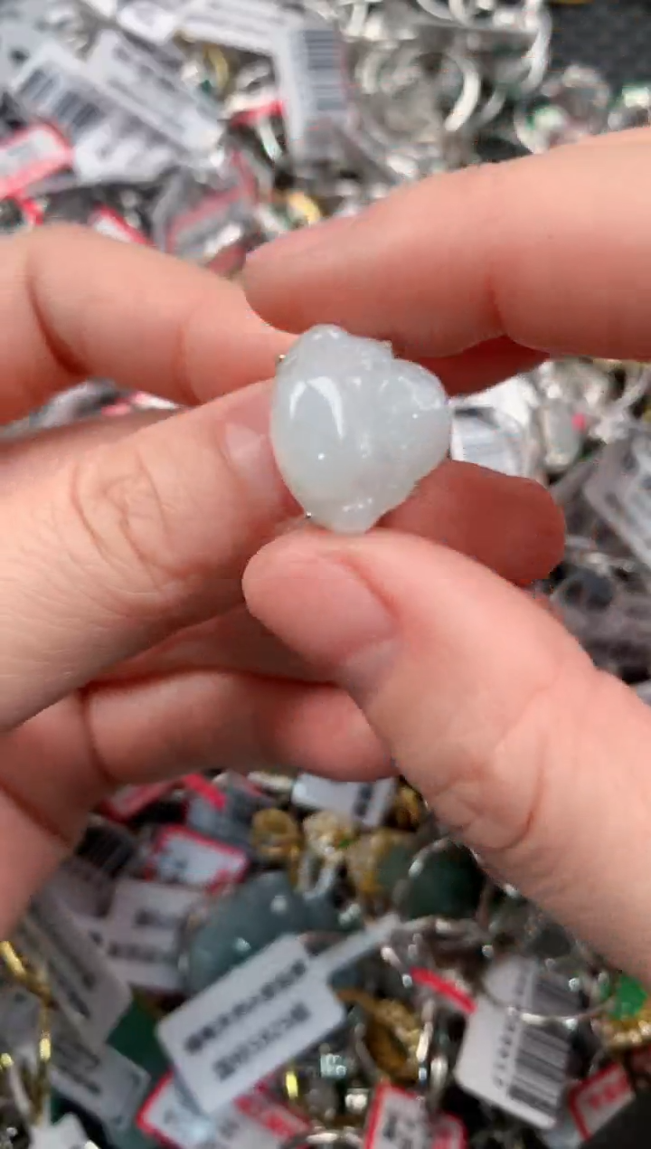 银S925镶嵌戒指翡翠8                  3