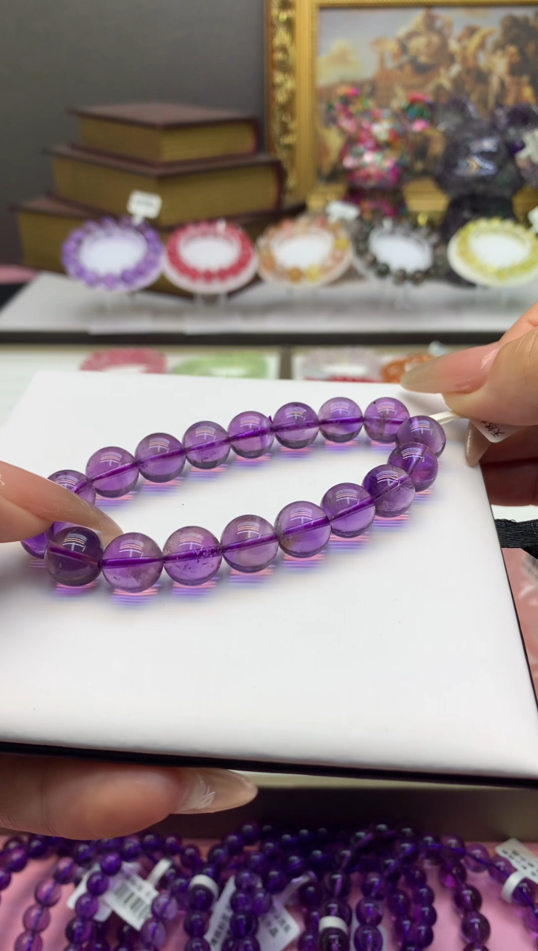 【闪购商品】水晶手串未镶嵌紫塔晶11+（颜色以实物为主）