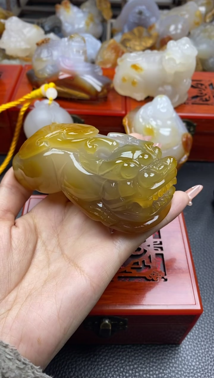 【闪购商品】玛瑙/玉髓手把未镶嵌00