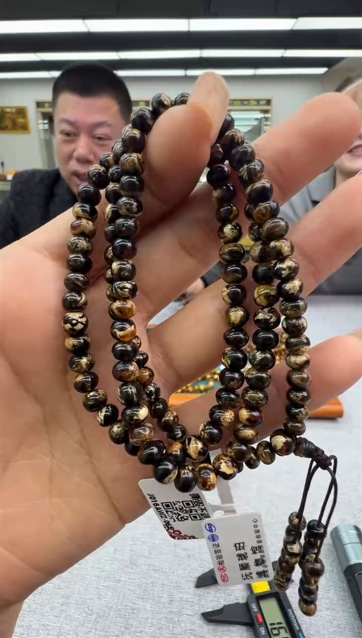 【闪购商品】琥珀颈饰未镶嵌594秒拍号