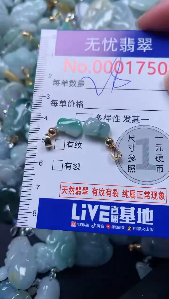 颈饰未镶嵌翡翠1750