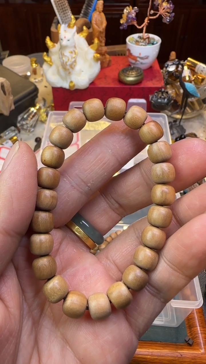 【闪购商品】檀香木手串/手链老山檀黑多单圈8*9mm老型