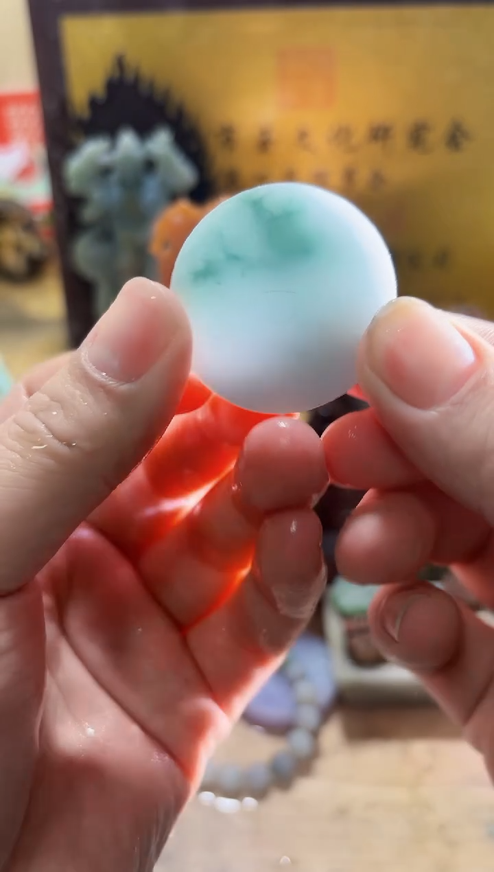 未镶嵌挂件翡翠A货常星8081