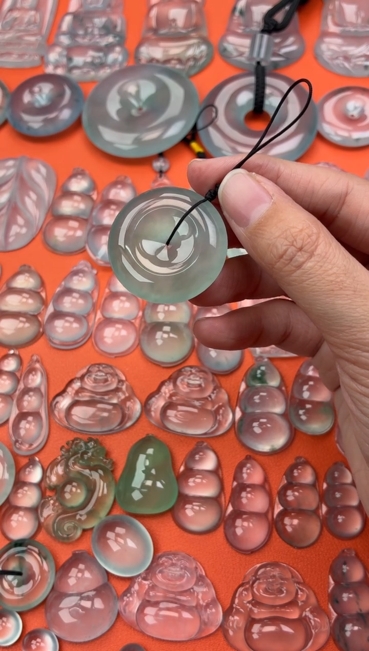 吊坠(不含链)未镶嵌翡翠51 平安扣 31.7 6.9