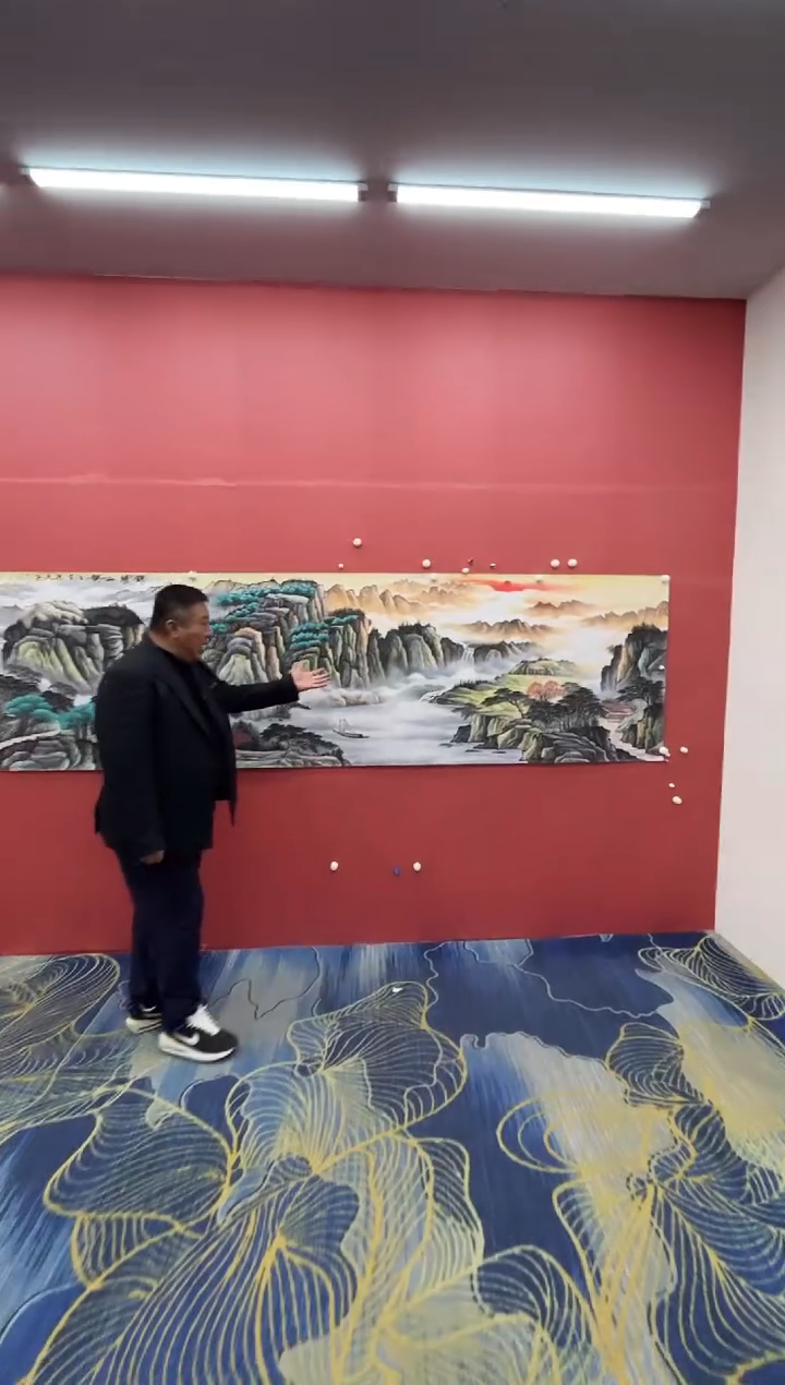 【闪购商品】绘画康廷英-丈二-锦绣山河-2-8