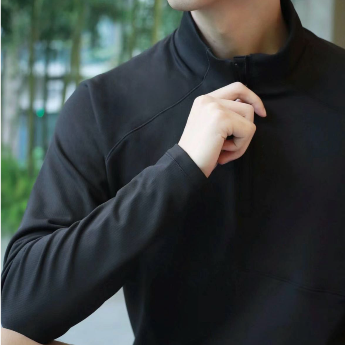 轻奢品质! 太好看了! 男士春款城市系列百搭长袖针织衫T恤HB096