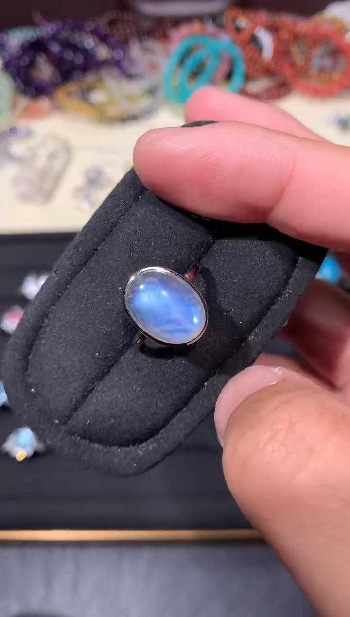 未镶嵌戒指月光石G30【多样性发其一】