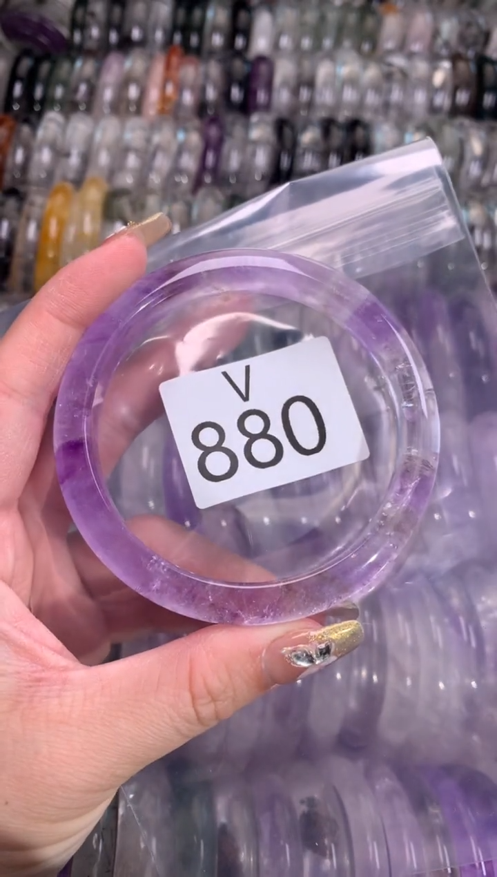 【闪购商品】水晶水晶手镯未镶嵌880-64