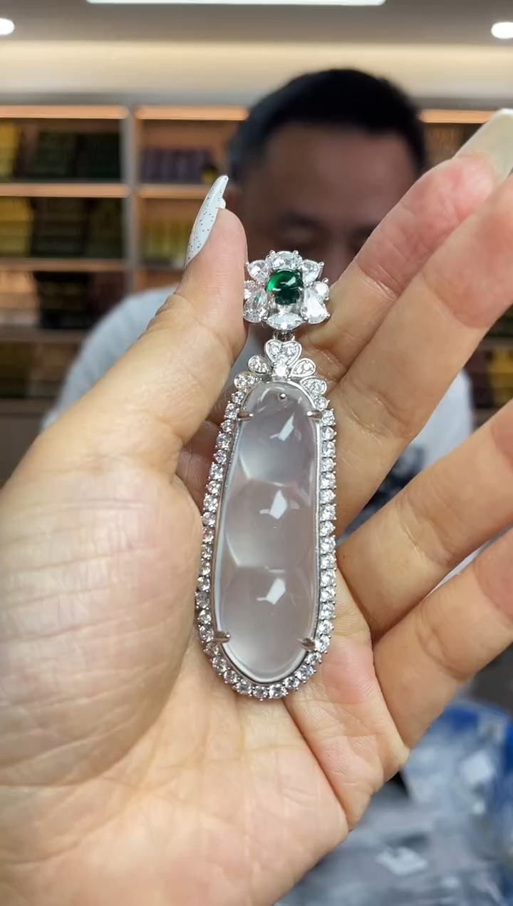 【闪购商品】石英质玉·银S925镶嵌多样性发一件