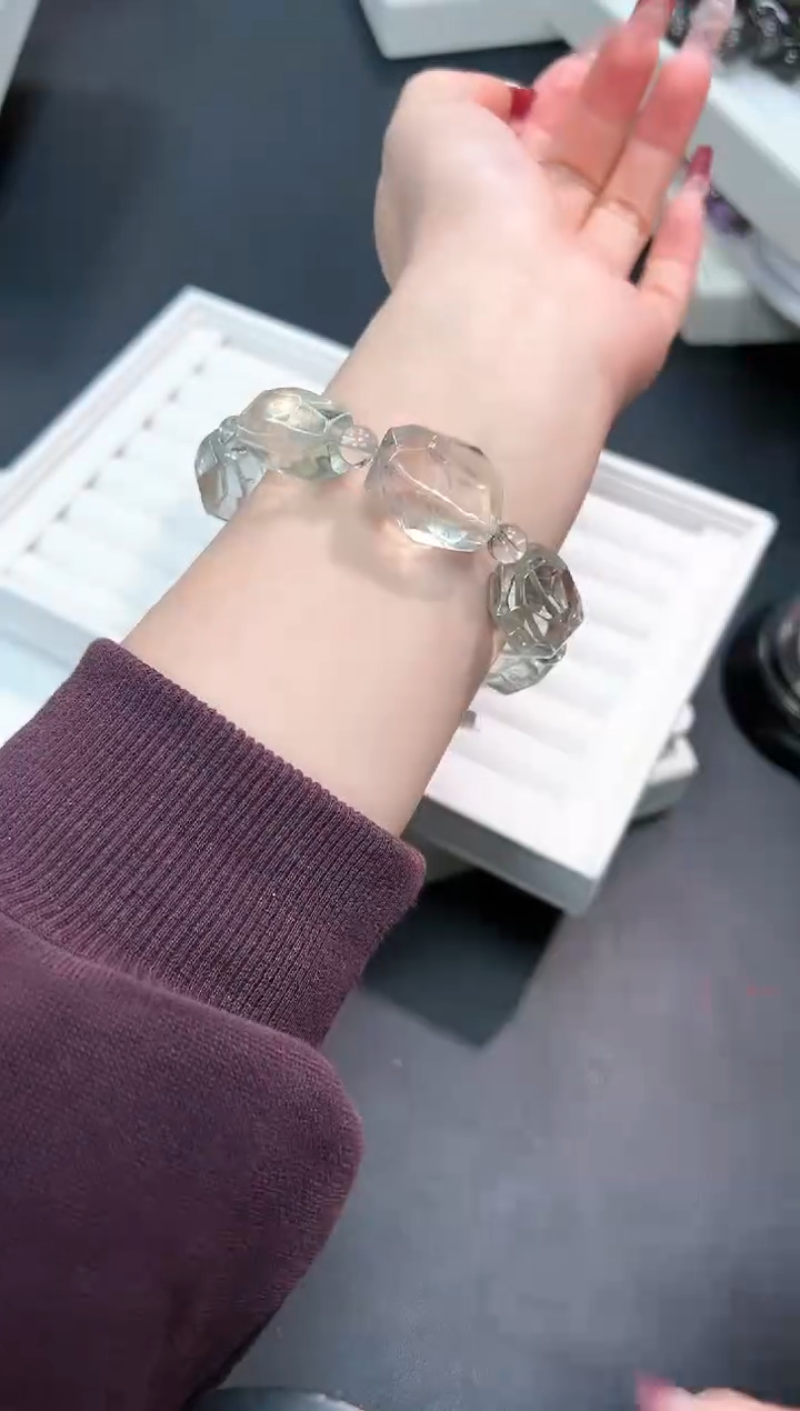 【闪购商品】水晶手串未镶嵌34D多样性发其一/1条默认微瑕