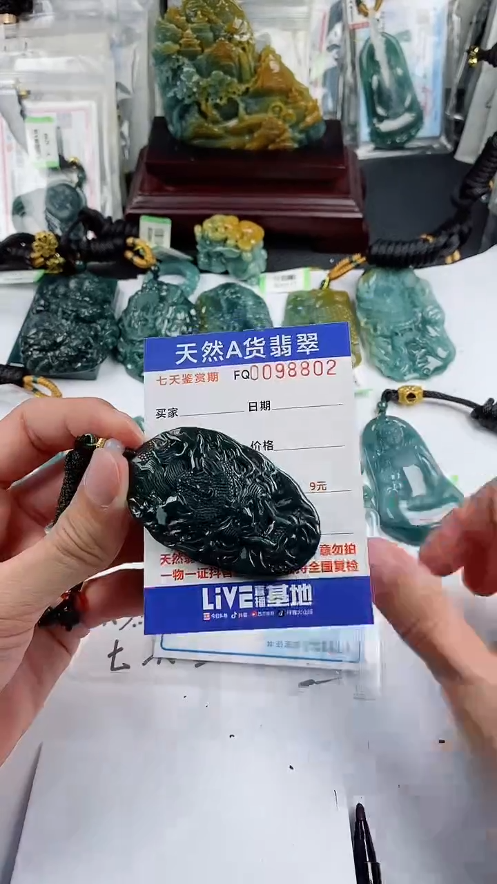 【闪购商品】翡翠颈饰未镶嵌         