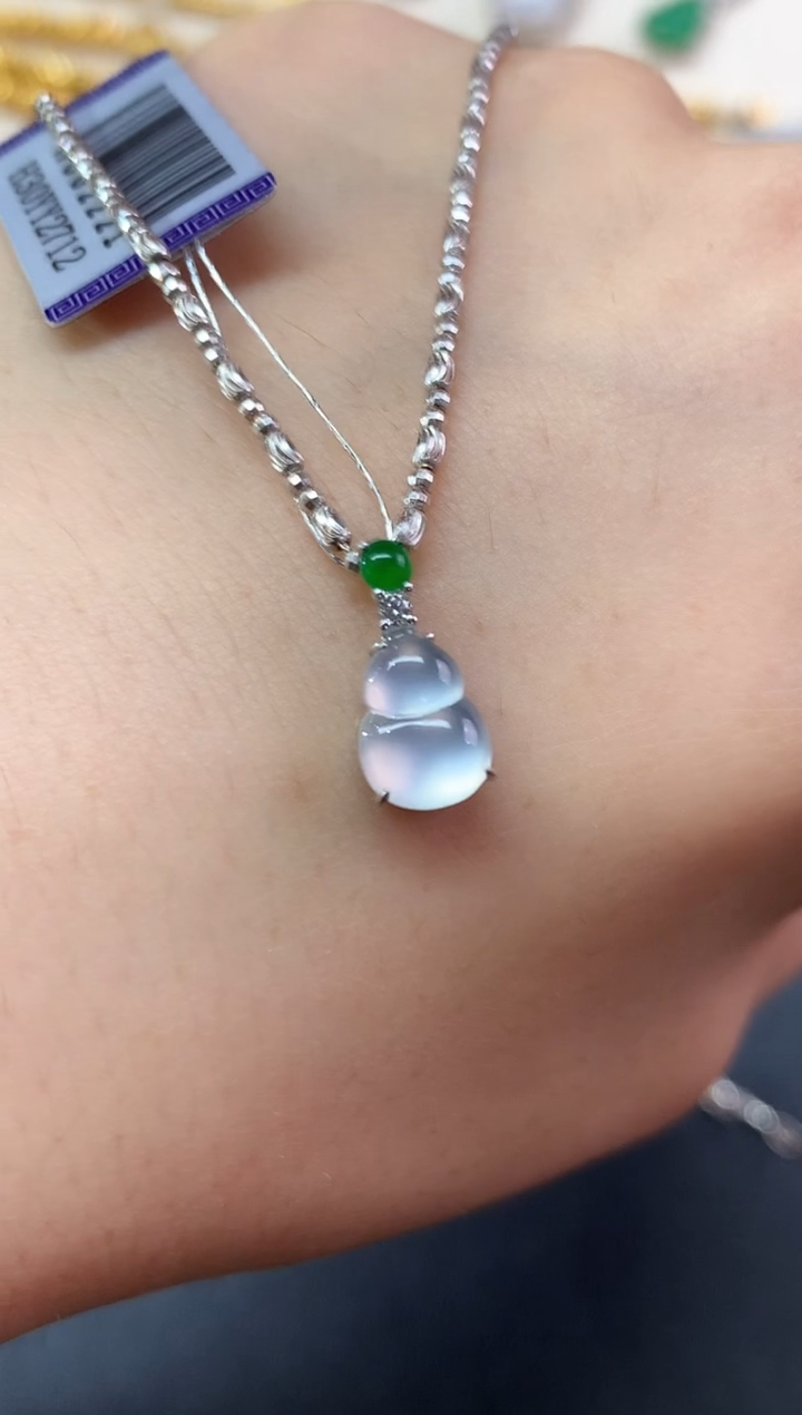 翡翠18K金镶嵌吊坠(不含链)吊坠(不含链)|1680