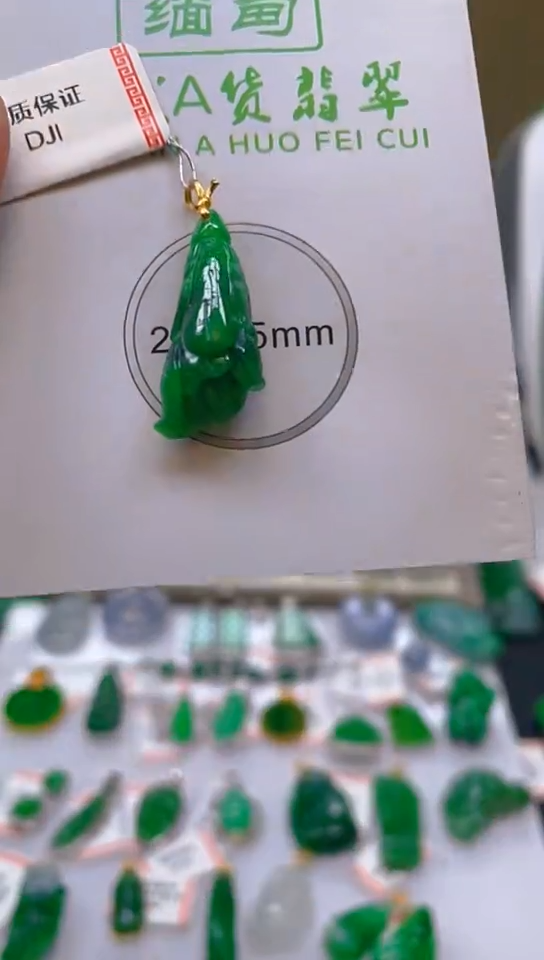 【闪购商品】翡翠颈饰18K金镶嵌新号开播，全场乱卖