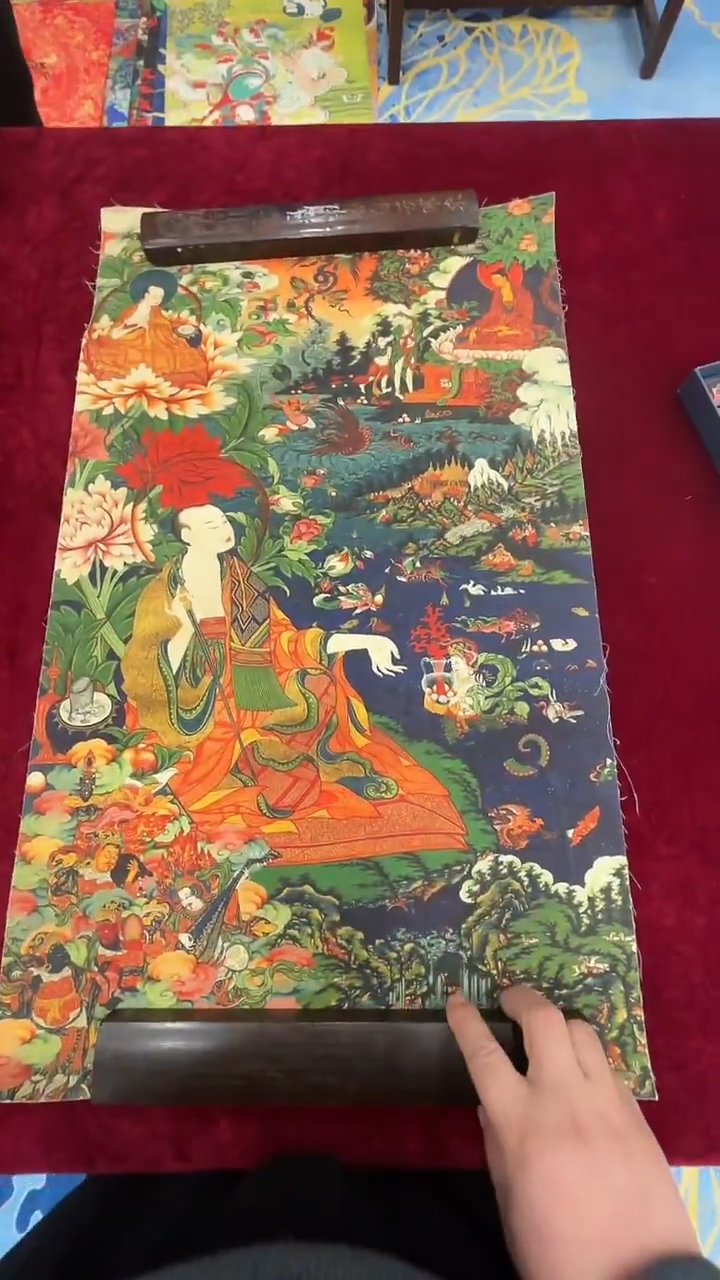 卷轴画唐卡16030