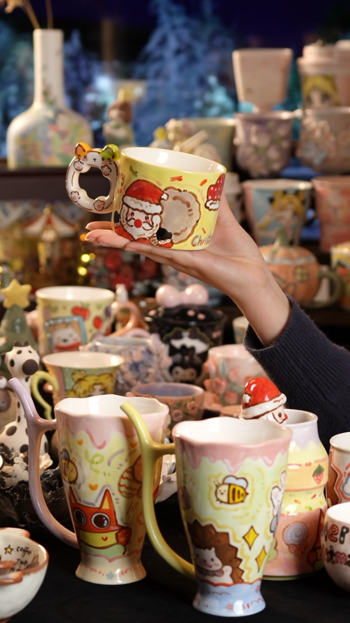 其他陶景德镇釉下彩手绘设计师款陶瓷