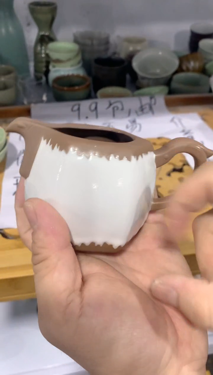 【闪购商品】陶瓷茶杯汝窑壶办公杯三才盖碗（轻轻微瑕）