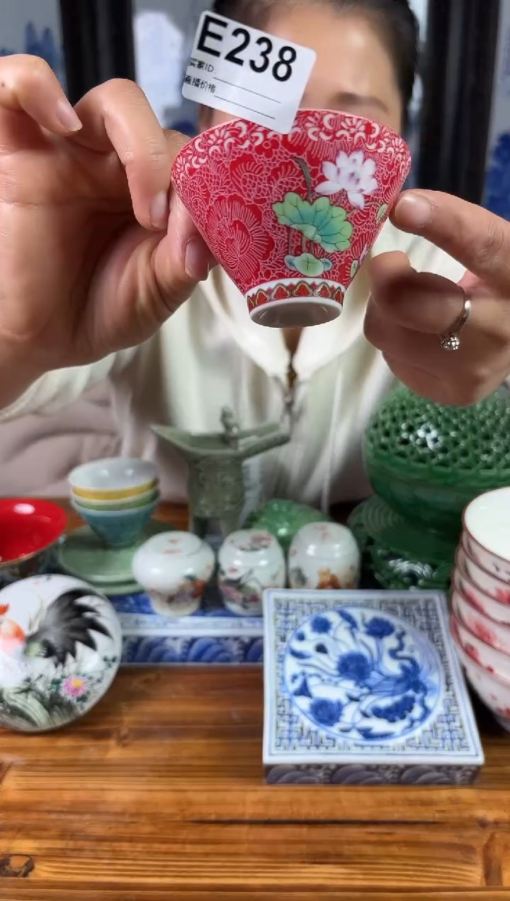 【闪购商品】摆件景德镇陶瓷仿古摆件E238不指定颜色
