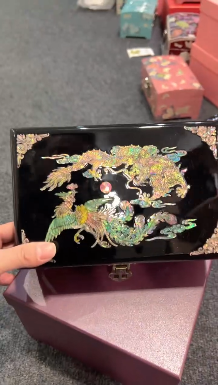 【闪购商品】微瑕不退换弘贝雅螺钿漆器文化馆