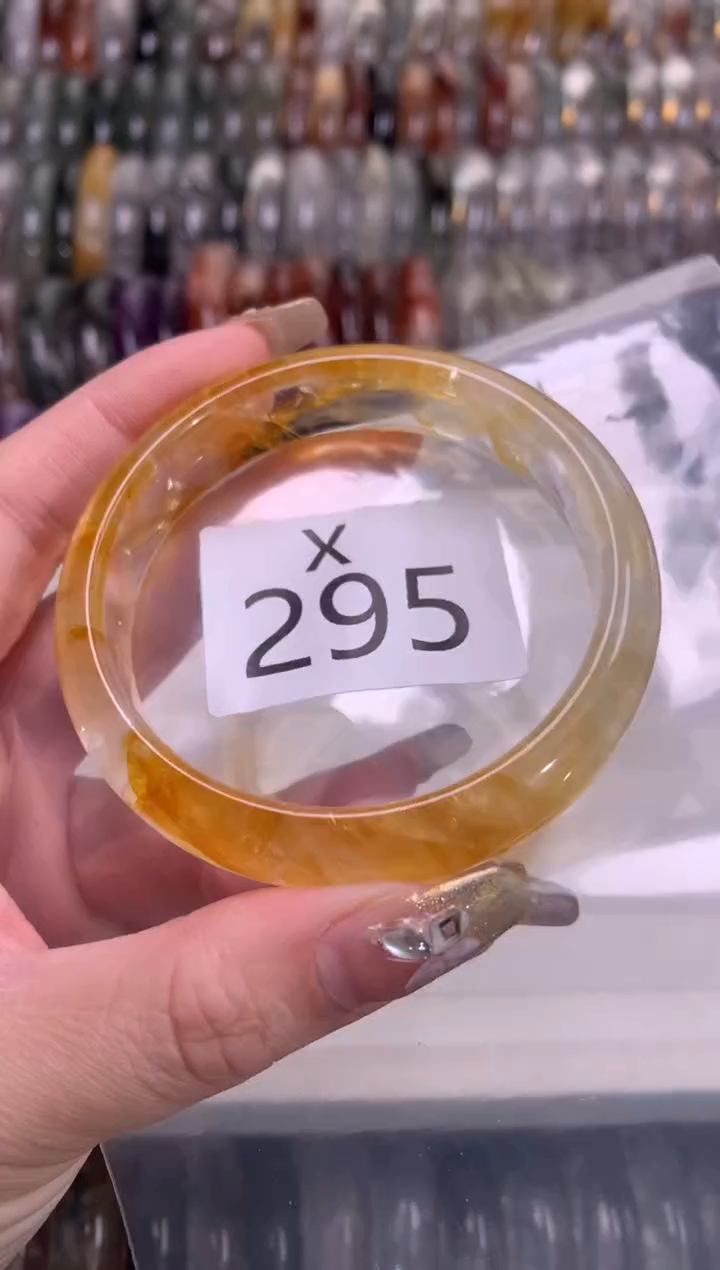 【闪购商品】水晶水晶手镯未镶嵌295-57+