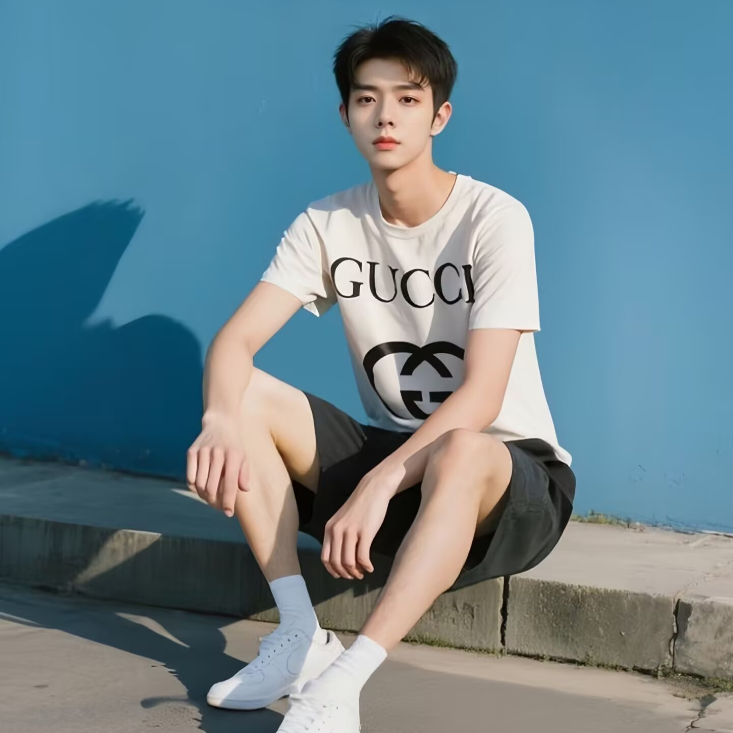 未拆封 GUCCI/古驰 新款T恤私人轻奢款断码折扣E1