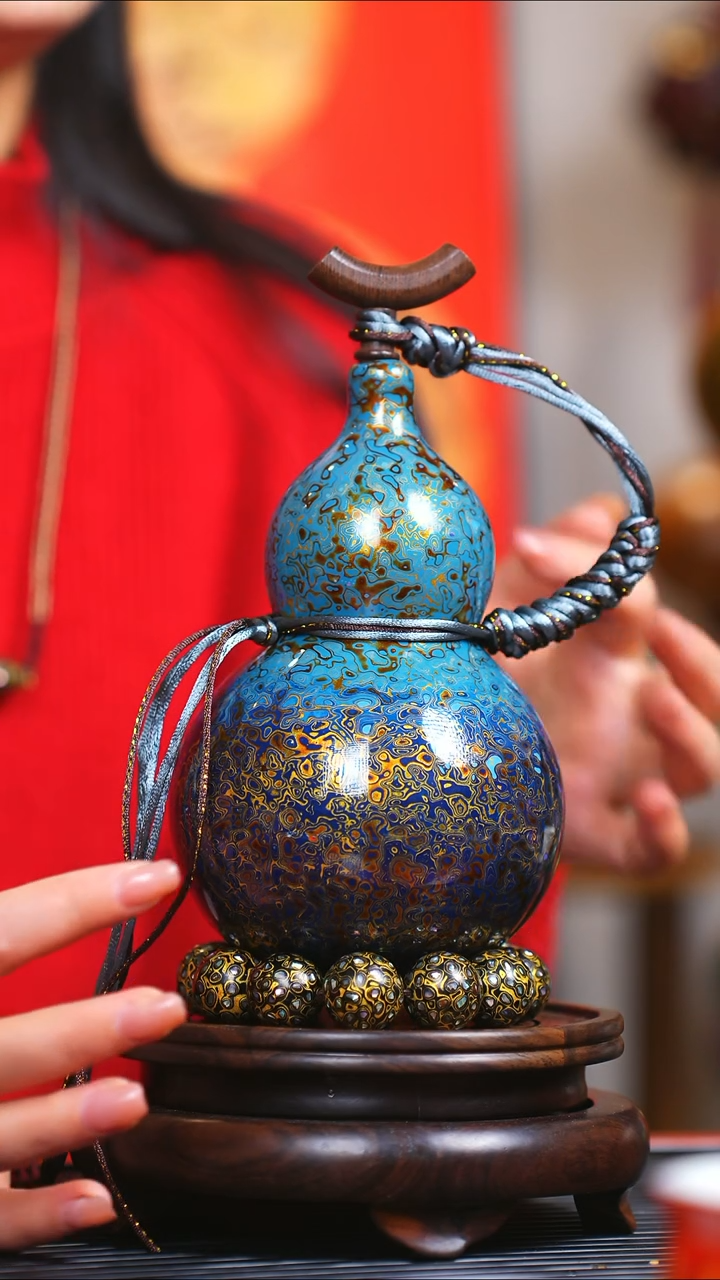 【闪购商品】JO229过年首选中国非遗大漆酒葫芦