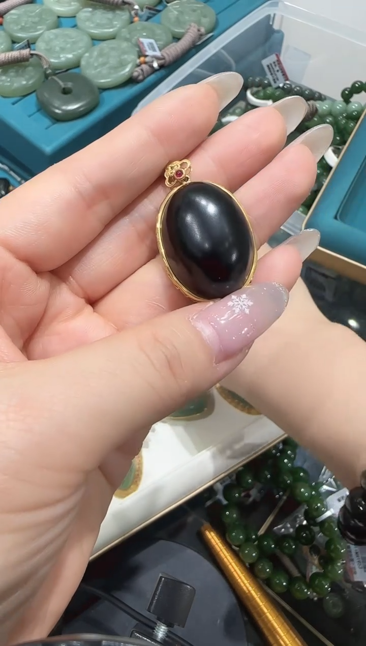 【闪购商品】和田玉吊坠/多样性发未镶嵌R92