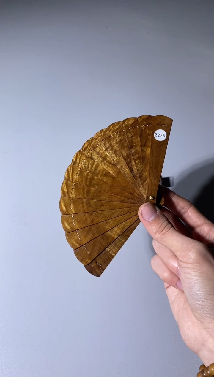 【闪购商品】金丝楠227号10cm金丝楠迷你扇