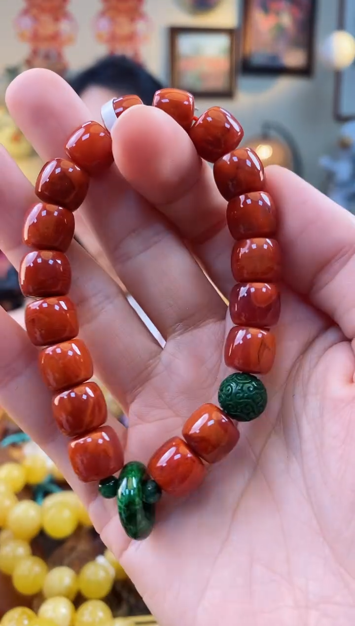 【闪购商品】南红玛瑙手串未镶嵌手串