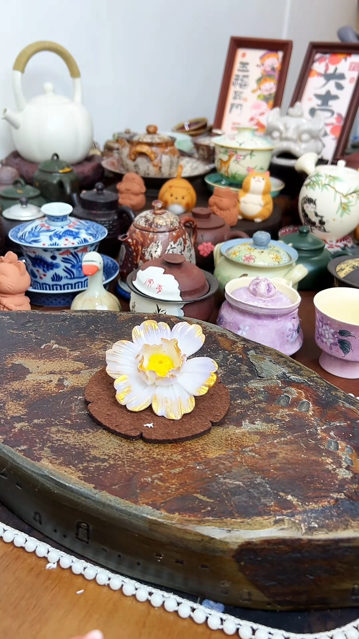  【茶瓷物语】陶瓷花