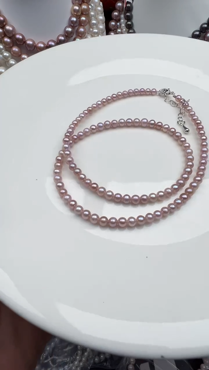 淡水珍珠未镶嵌颈饰1