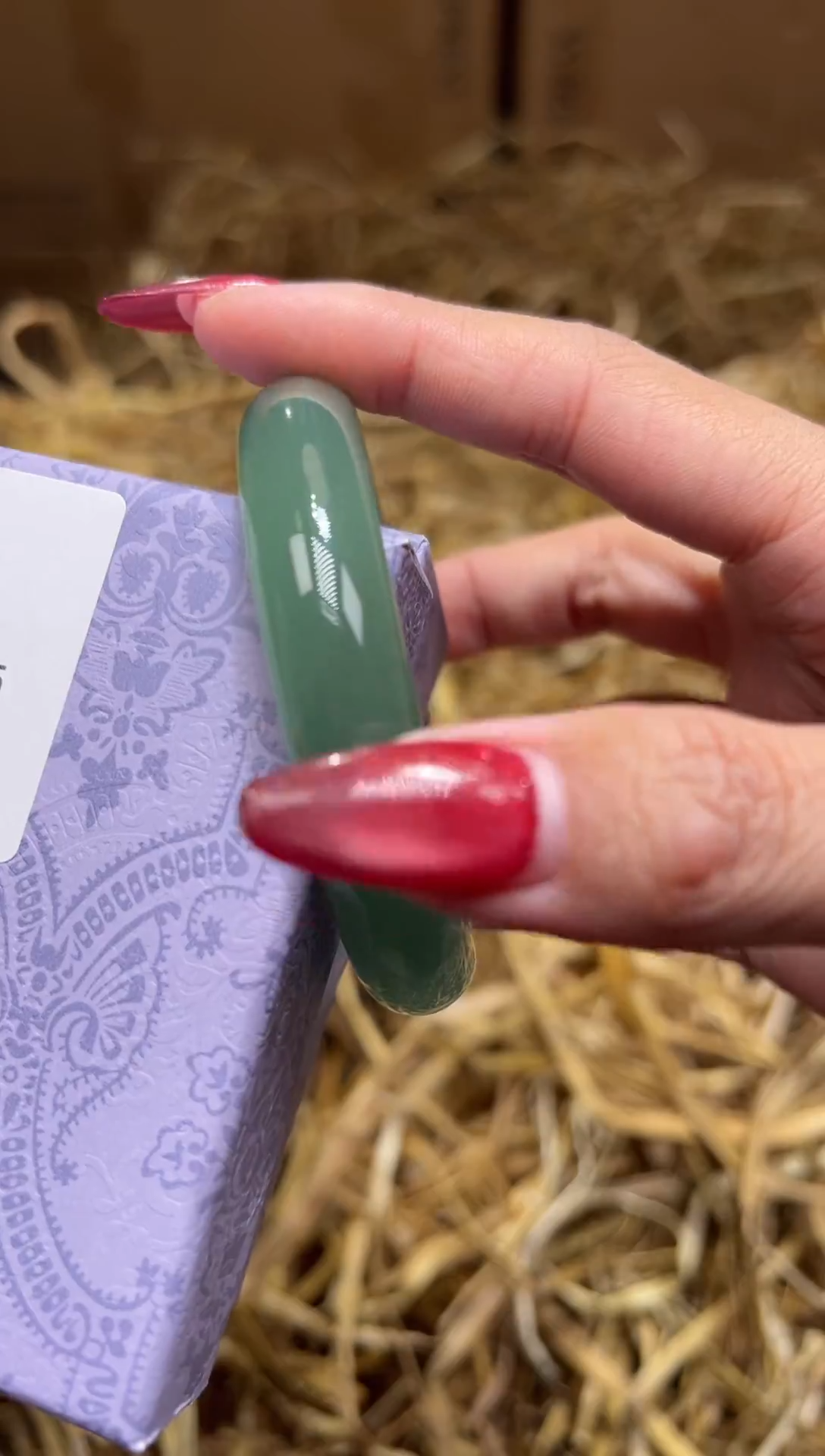 未镶嵌手镯石英质玉D9240