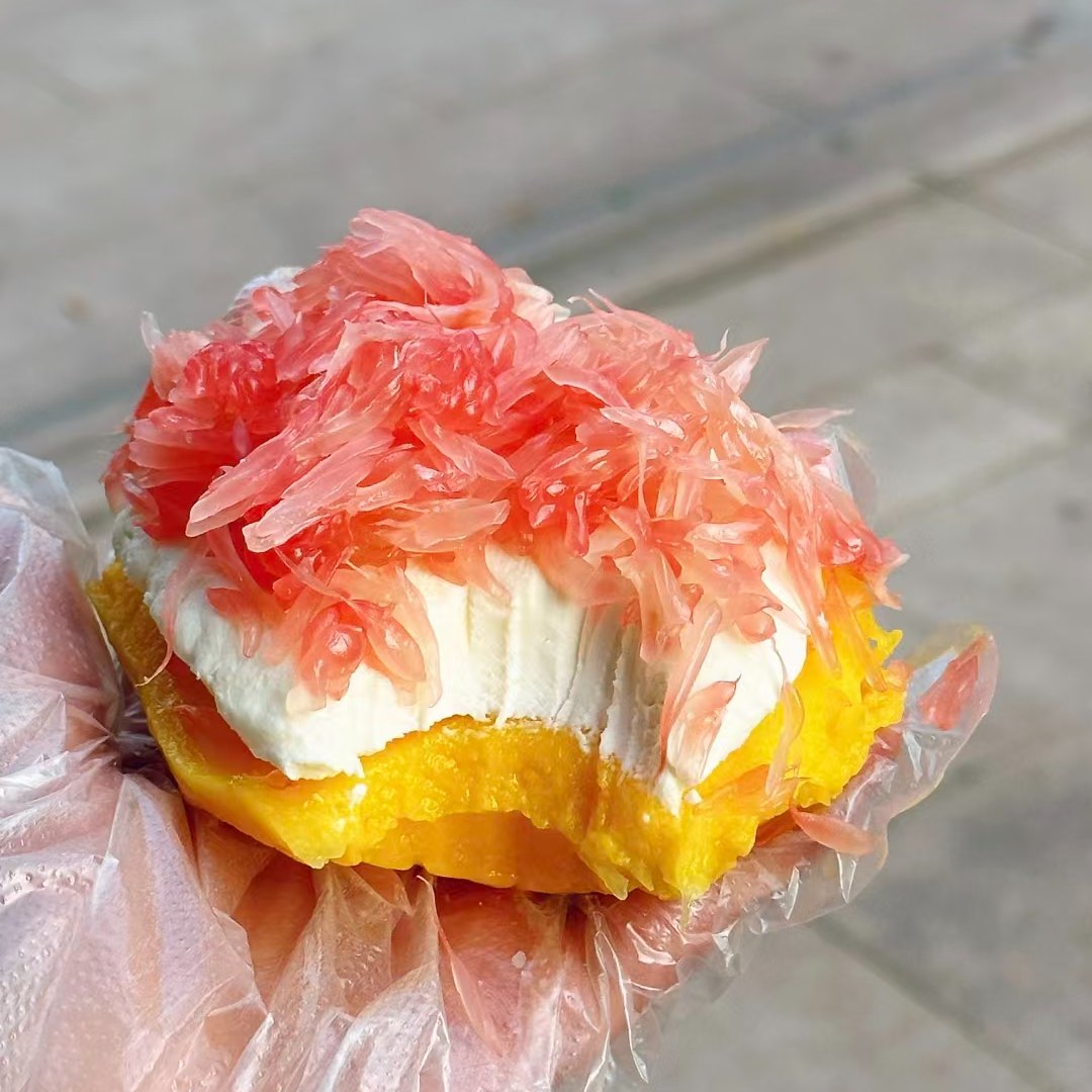 一口超满足 固体版杨枝甘露