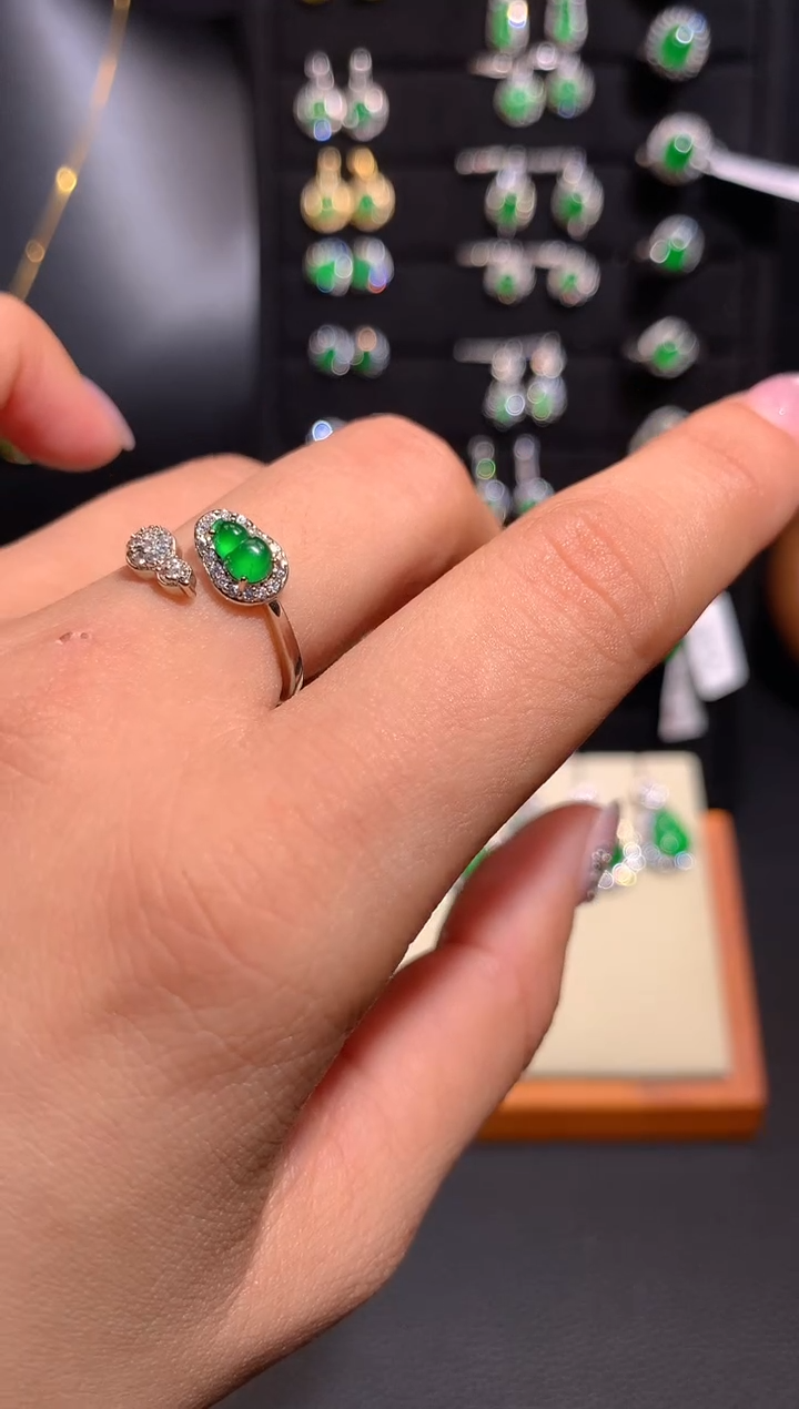 【闪购商品】翡翠戒指未镶嵌多样性