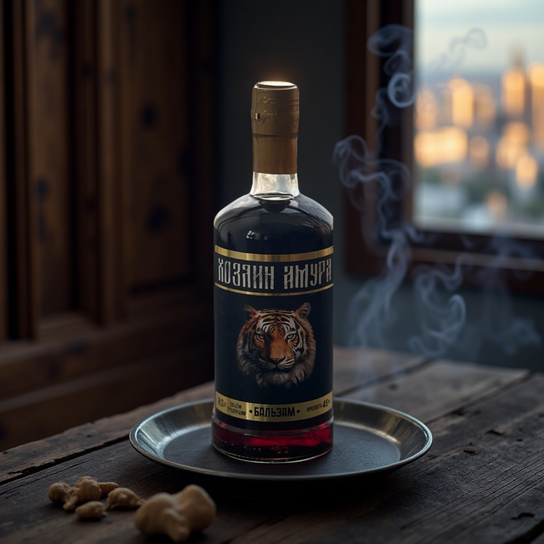 【俄品优选】俄罗斯进口巴液喝里烈火黑金第十代1瓶