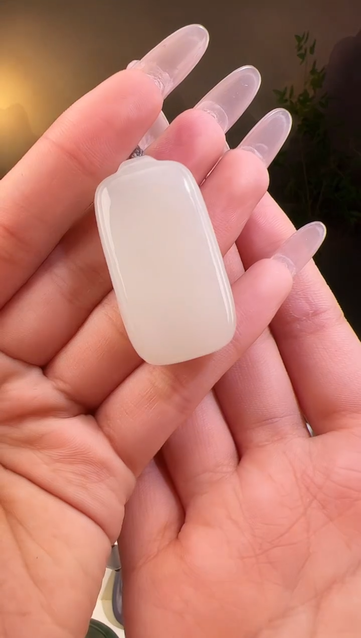 【闪购商品】和田玉颈饰未镶嵌无事牌带包容多样性发3064