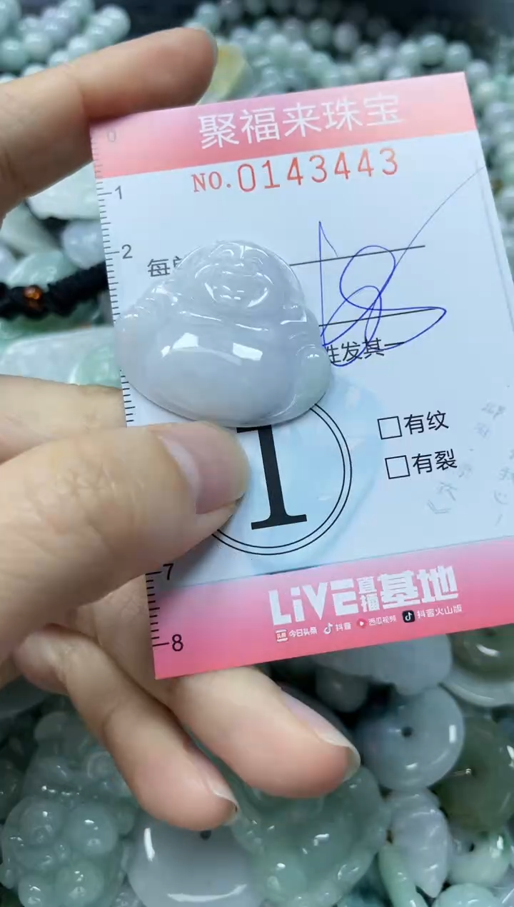 【闪购商品】翡翠未镶嵌颈饰闪购0143443