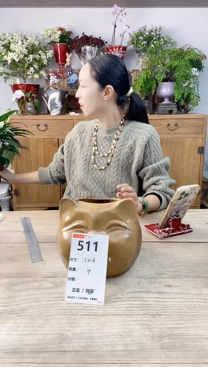 小玩子花盆直播号511