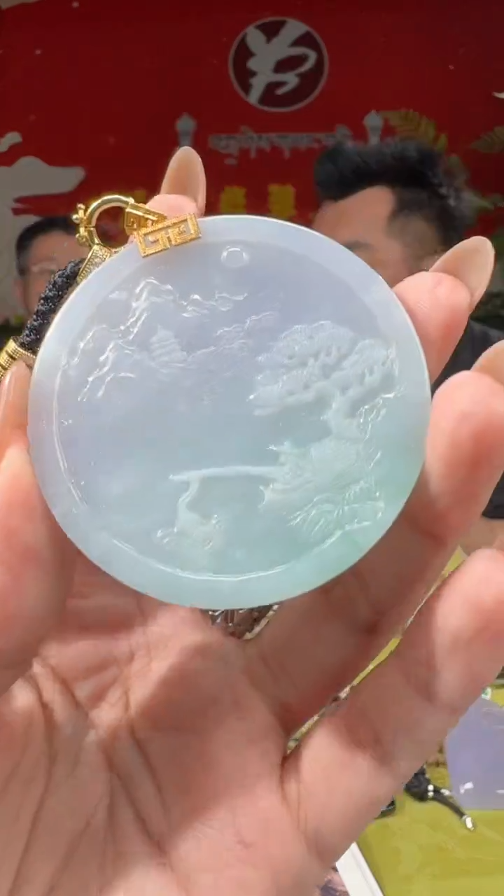 【闪购商品】翡翠颈饰未镶嵌117  /天然a货翡翠