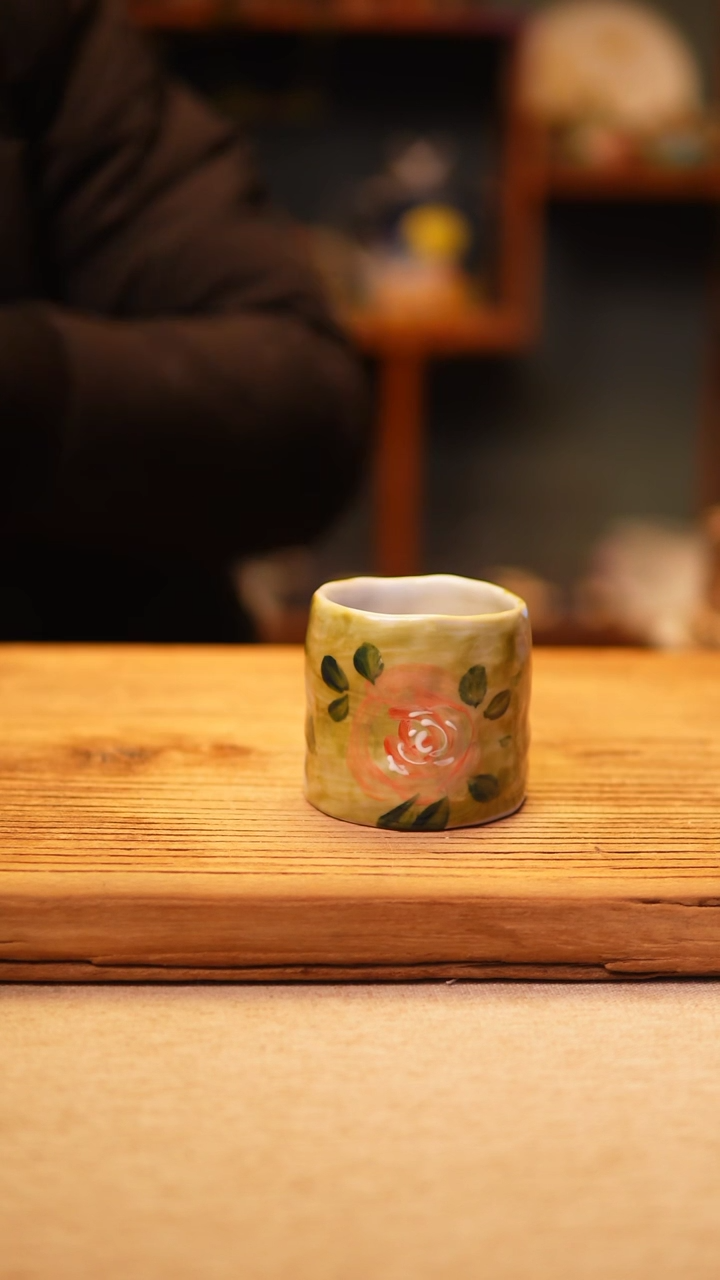 【闪购商品】@@陶园瓷舍@@纯手工手绘@高温釉下彩