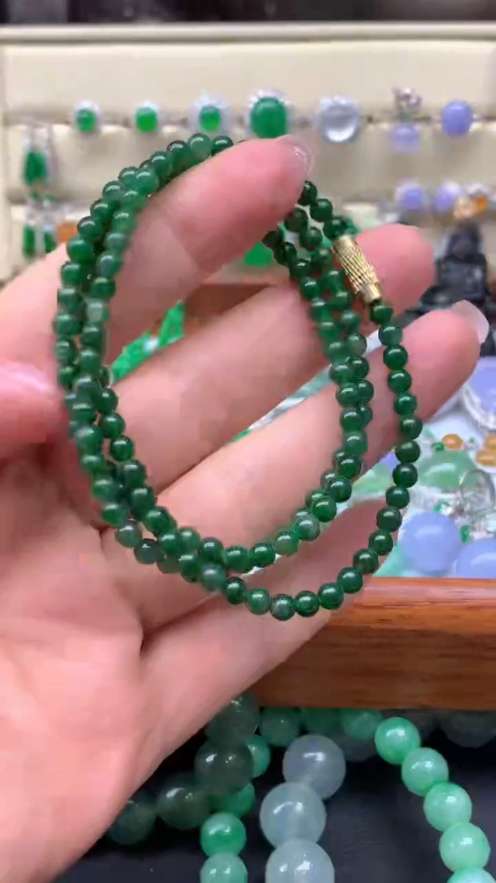 【闪购商品】翡翠手串未镶嵌10-天然翡翠