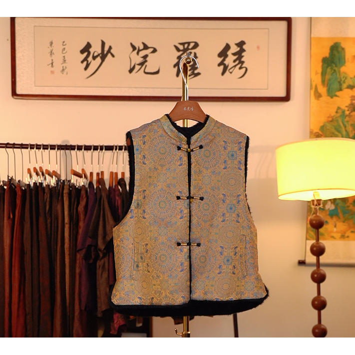 【金章华瑞-马甲】中式国风马甲3818