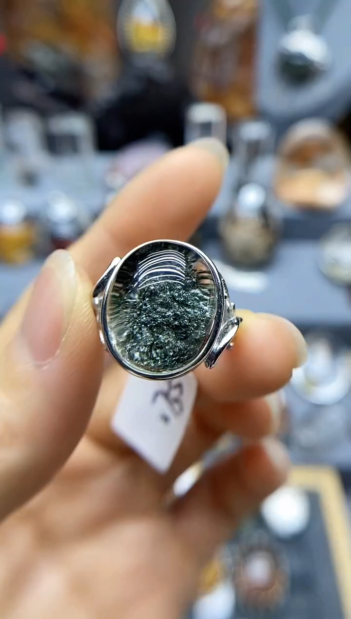 【闪购商品】水晶戒指银S925镶嵌水晶水晶